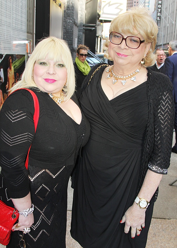 Andrea Susan and Daughter Jacqueline at the Premiere of Casa Valentina