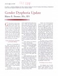 AEGIS Offprint 1006, Blaine Beemer, Gender Dysphoria Update (2)
