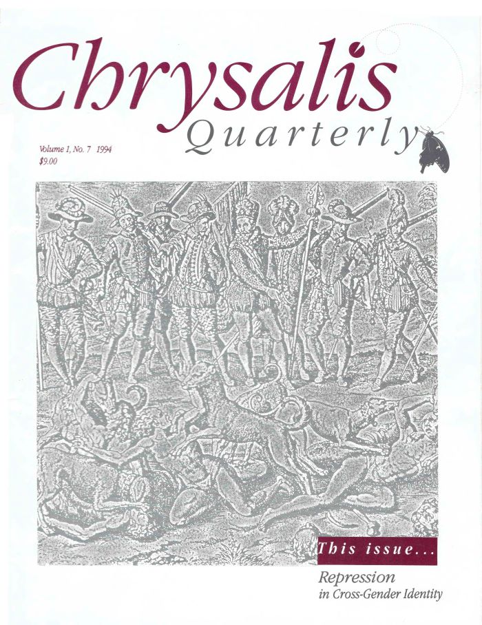 Cover, Chrysalis V. 1, No. 7, Spring 1994